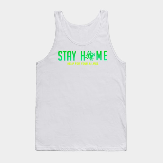 Stay Home Tank Top by Jarvis Store